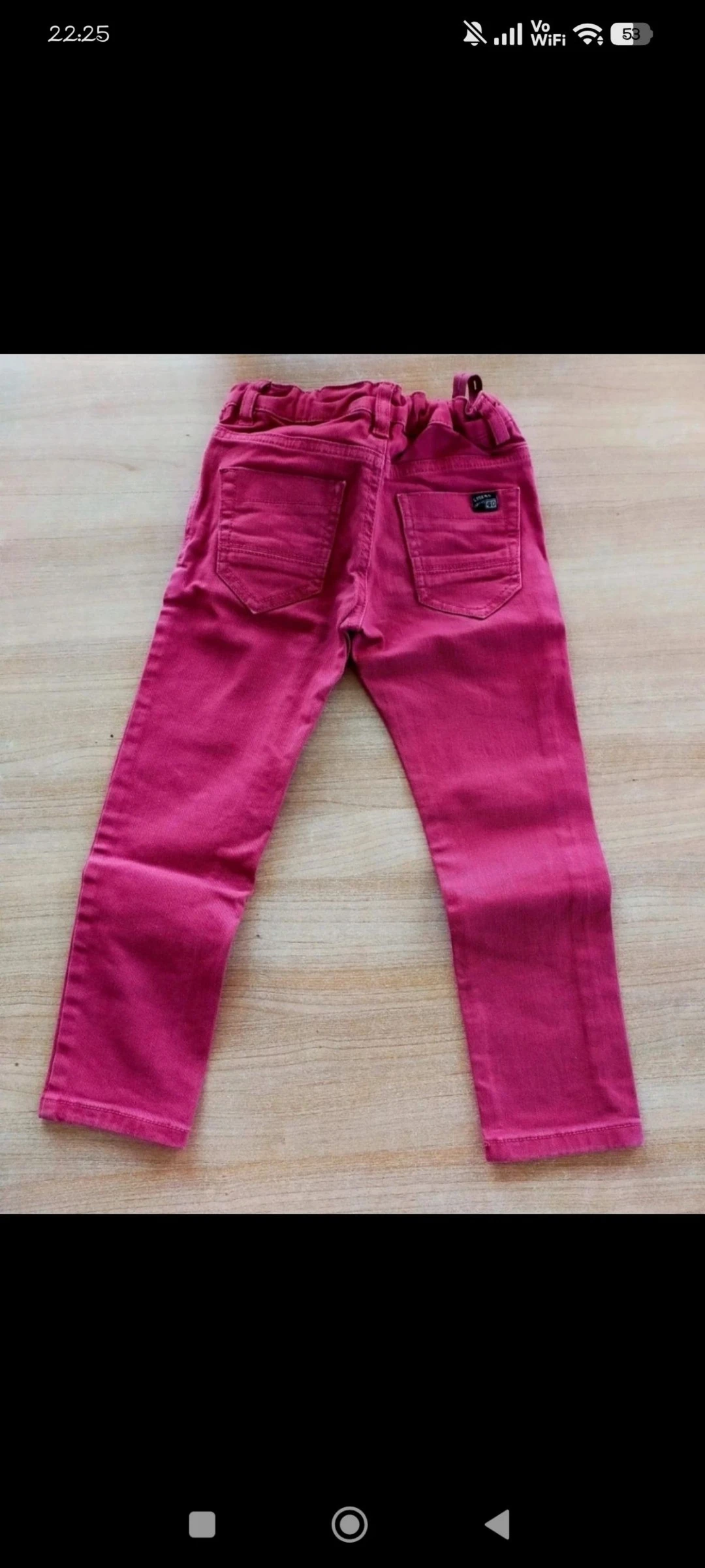 👖 Pantalon slim fuchsia Tape à l'Œil – 4 ans – photo 2